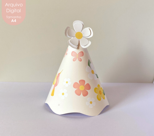 ARQUIVO DIGITAL CHAPÉU DE FESTA PRIMAVERA