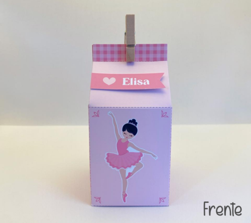 CAIXA MILK BAILARINA