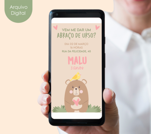 CONVITE DIGITAL FESTA SR. URSO