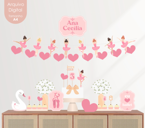 KIT DIGITAL FESTA BAILARINA