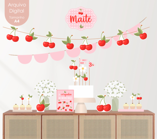 KIT DIGITAL FESTA CEREJINHA