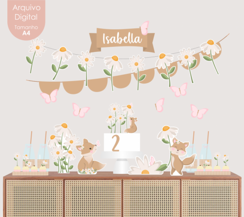 KIT DIGITAL FESTA RAPOSINHA FLORISTA