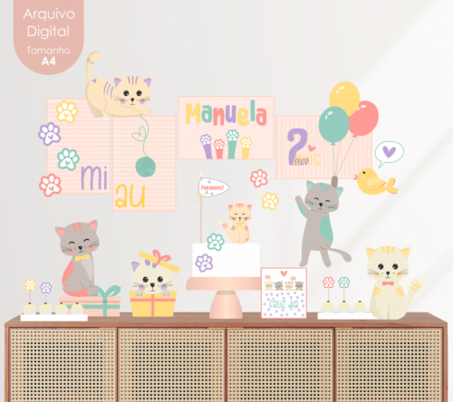 KIT DIGITAL GATINHOS