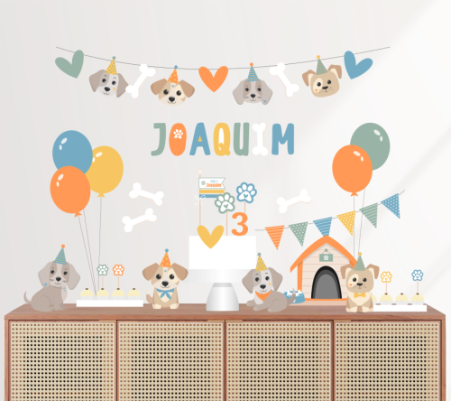 KIT FESTA CACHORRINHOS