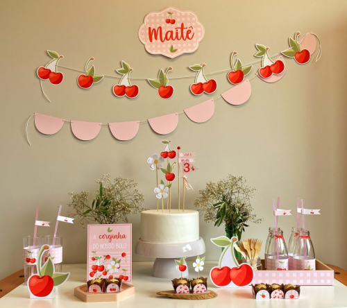 KIT FESTA CEREJINHA