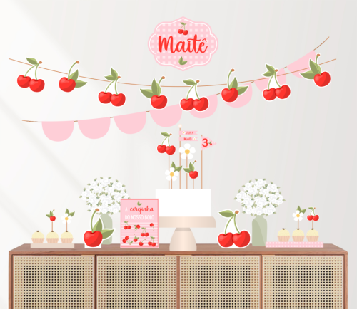 KIT FESTA CEREJINHA