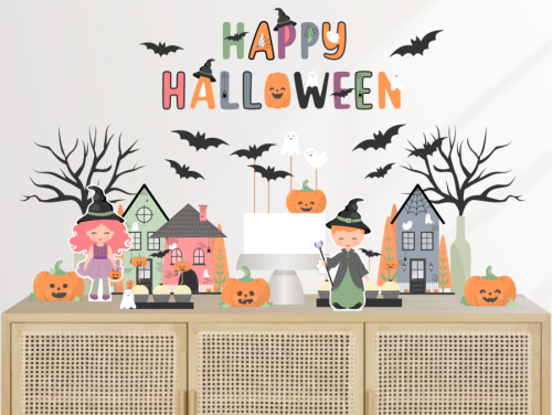 KIT FESTA HALLOWEEN BRUXINHOS