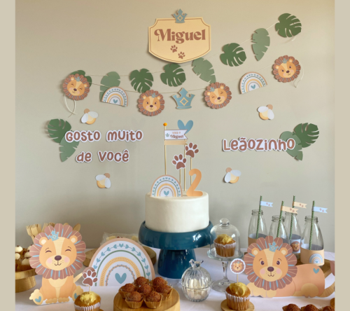 KIT FESTA LEÃOZINHO