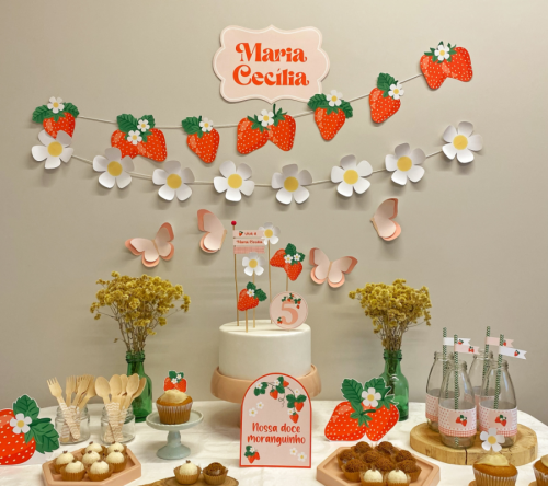 KIT FESTA MORANGUINHO