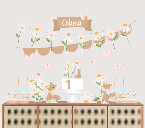 KIT FESTA RAPOSINHA FLORISTA