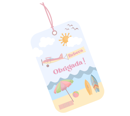 TAGS AGRADECIMENTO PRAIA