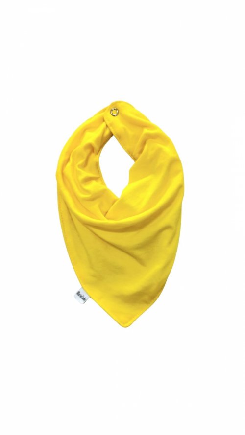 Babador Bandana Impermeável amarelo - Maria Cadu