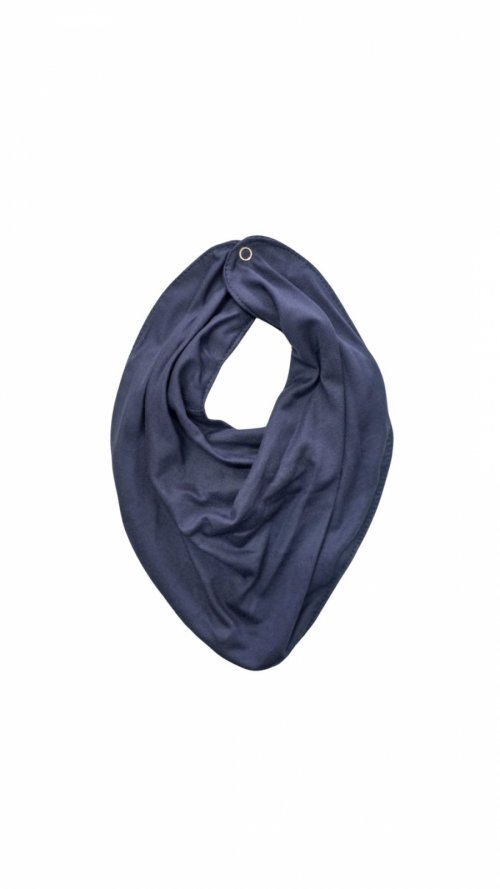 Babador bandana impermeável azul marinho - Maria Cadu