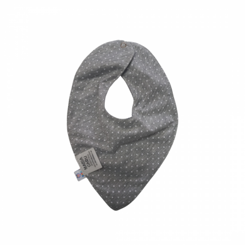 Babador bandana impermeável bolinhas - Maria Cadu