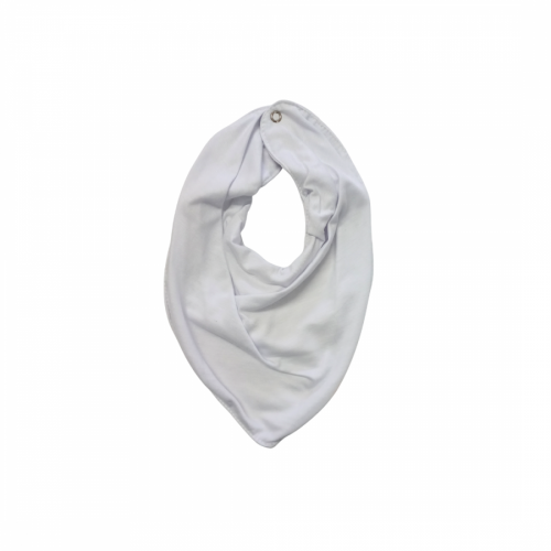 Babador Bandana Impermeável Branco - Maria Cadu
