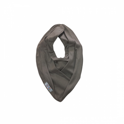 Babador Bandana Impermeável cinza - Maria Cadu