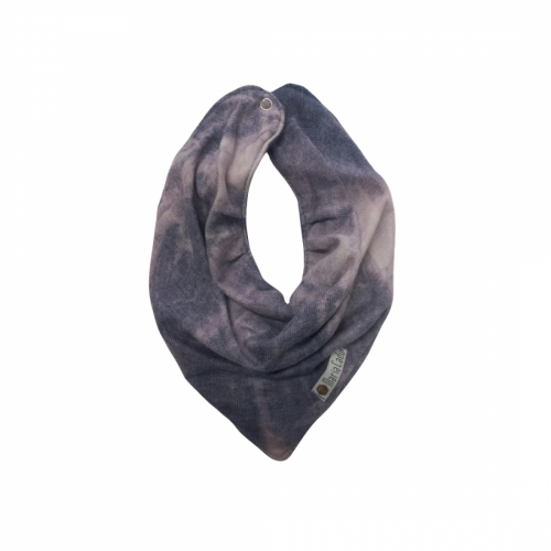 Babador bandana impermeável jeans destonado