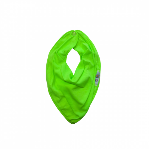 Babador Bandana Impermeável verde neon - Maria Cadu