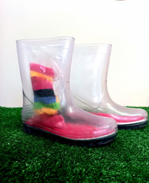 Galocha transparente