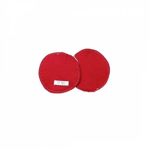 Protetor de seios vermelho poá - Maria Cadu