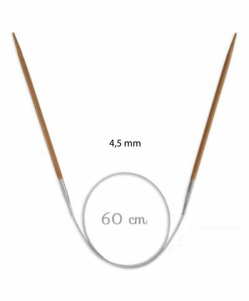 Agulha circular Bambu Tamanhos