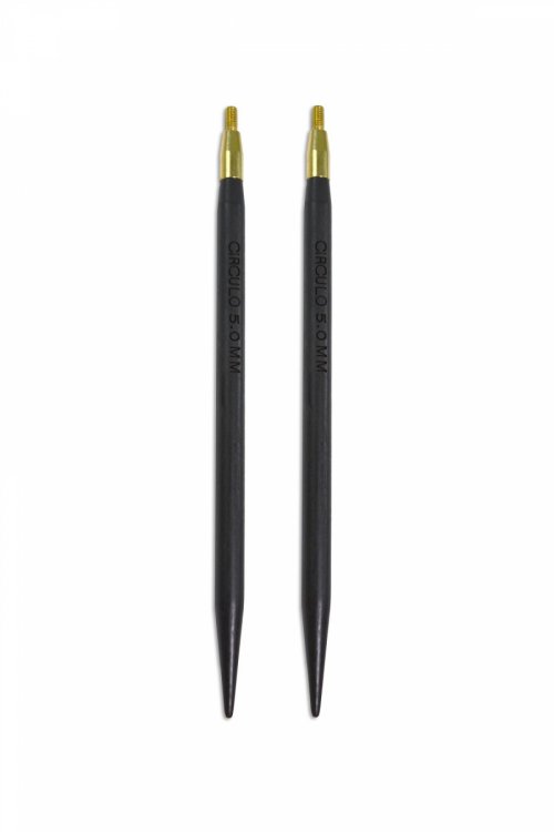 Agulha Circular Intercabiável Ébano