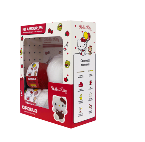 Kit Amigurumi Coleção Hello Kitty and Friends Circulo