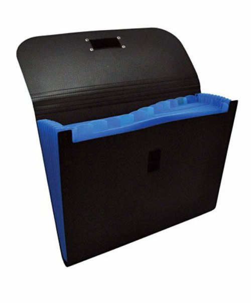 Pasta sanfonada azul DAC